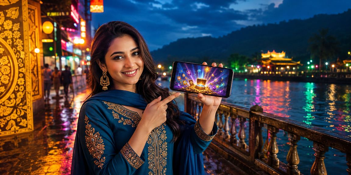 সিলেটে নিয়ন আলোয় মোবাইলে ক্যাসিনো খেলছেন একজন সদস্য